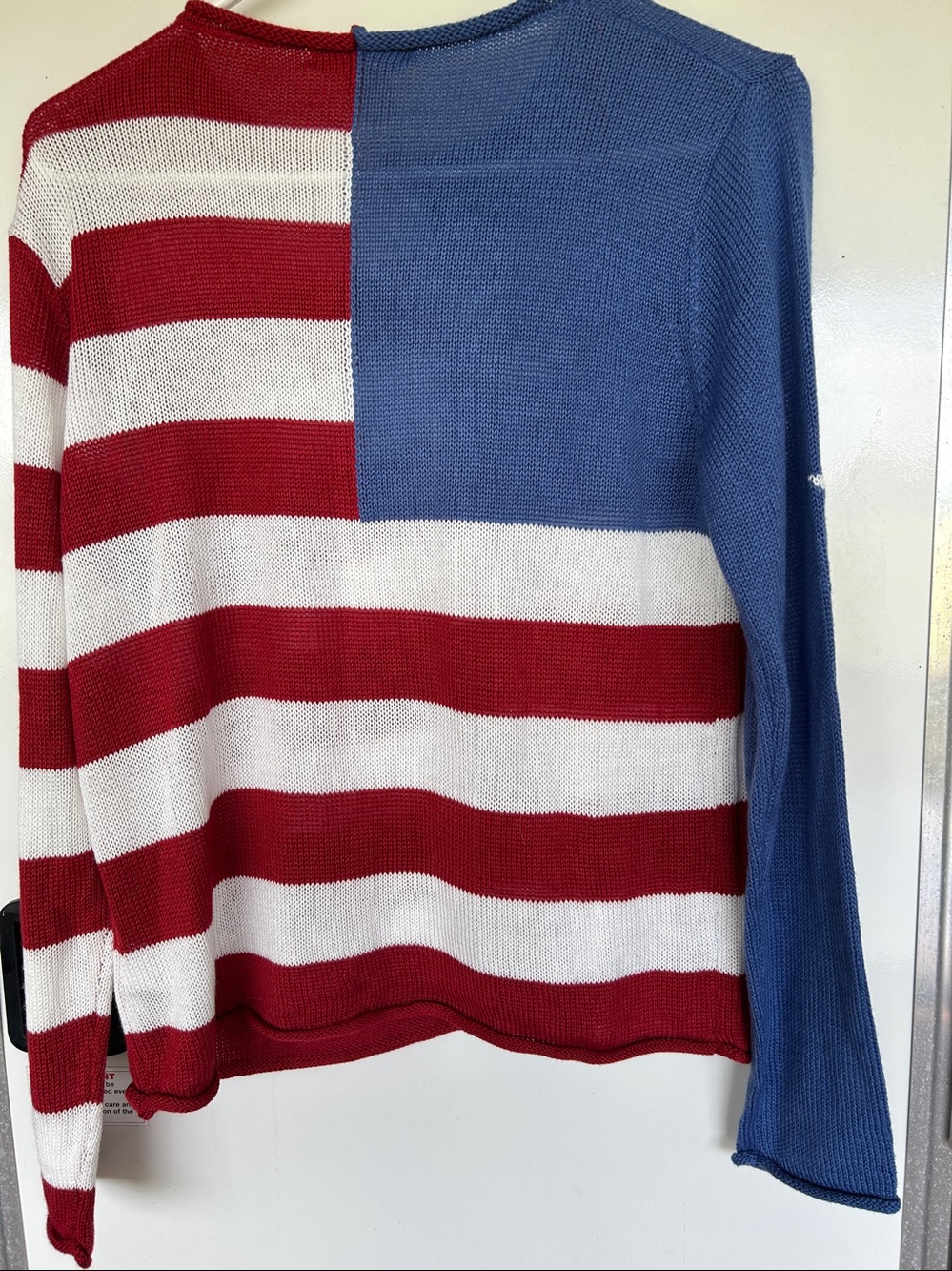 Patriotic lightweight sweater - Picture 3 of 5